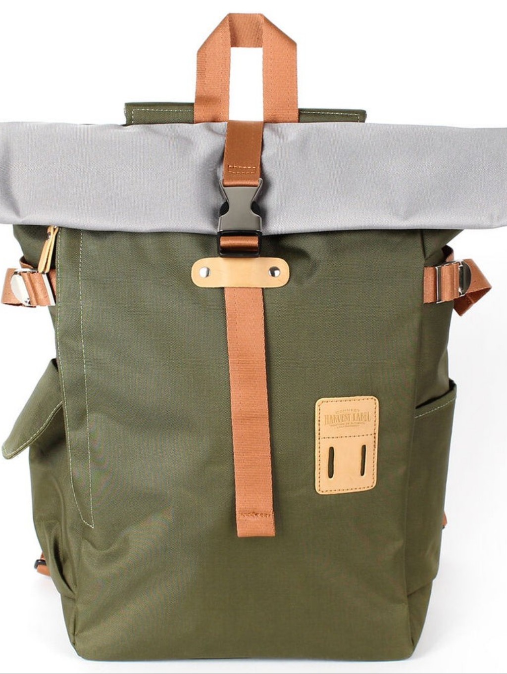 Harvest Label Rolltop School Laptop Backpack 2.0 - Olive - Osaka Japan
